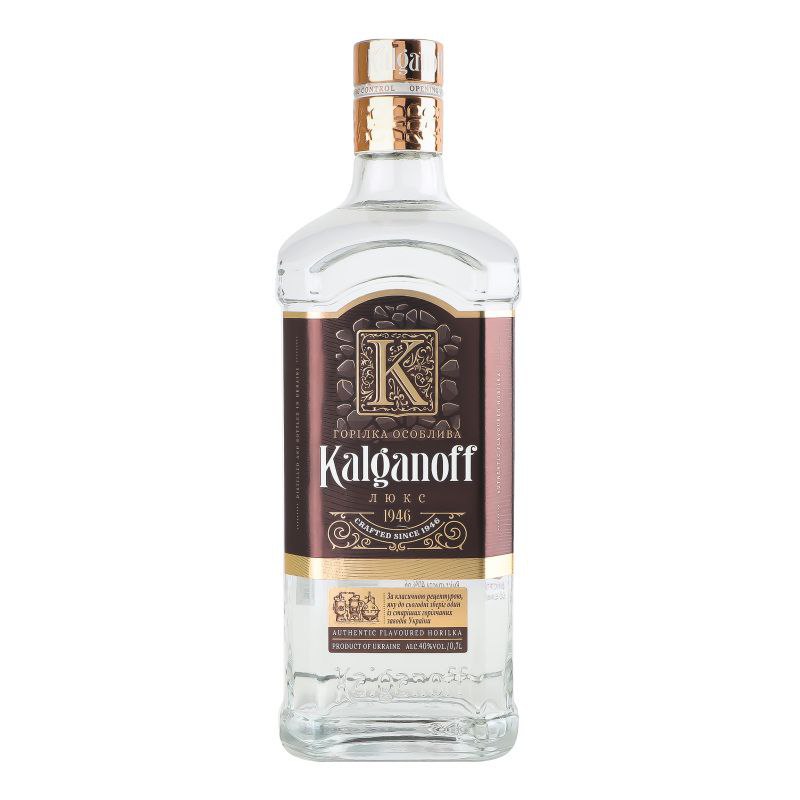 Горілка Kalganoff Люкс 40% 0.7 л